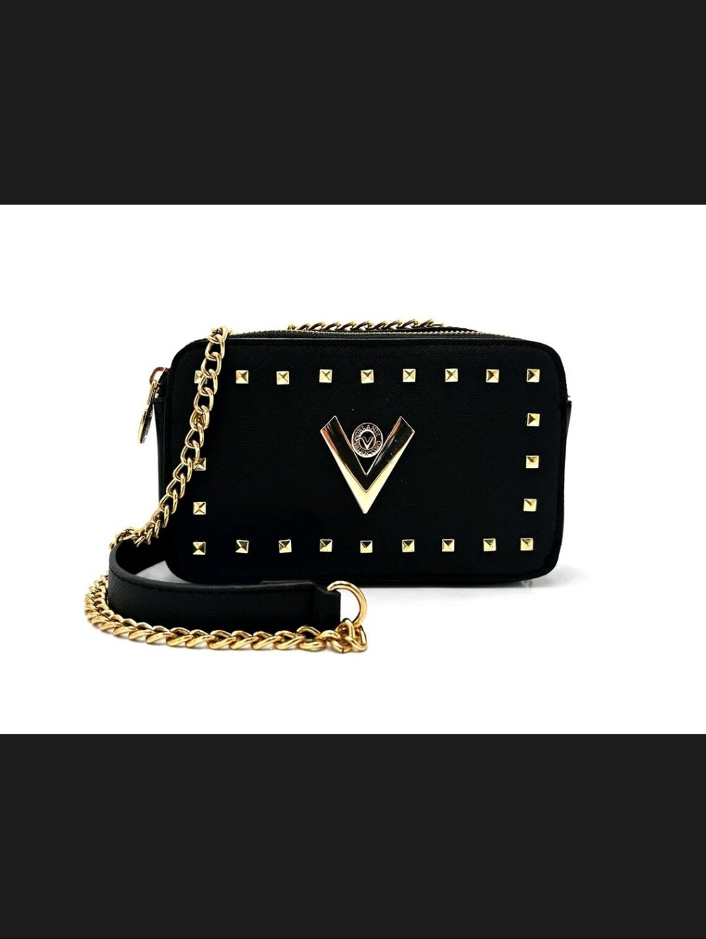 Valentino Orlandi NWT- Double Strap Camera Bag Vegan Leather MSRP: $250.